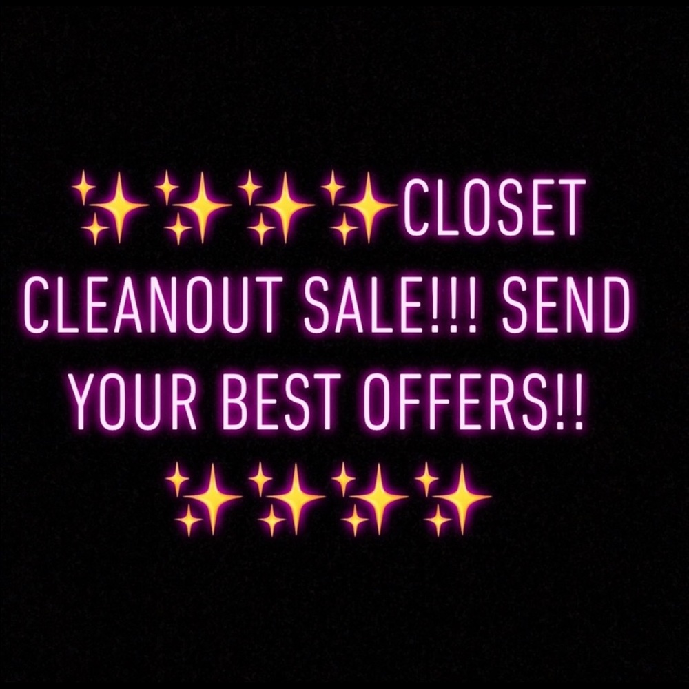 Closet Clean Out!!
